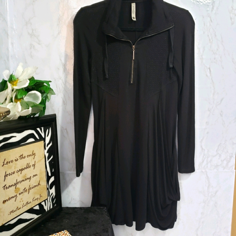 Kensie Pieces Black Dress XS